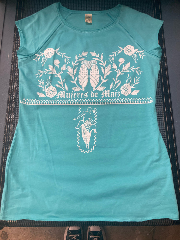 Mujeres de Maiz Bordado Blusa