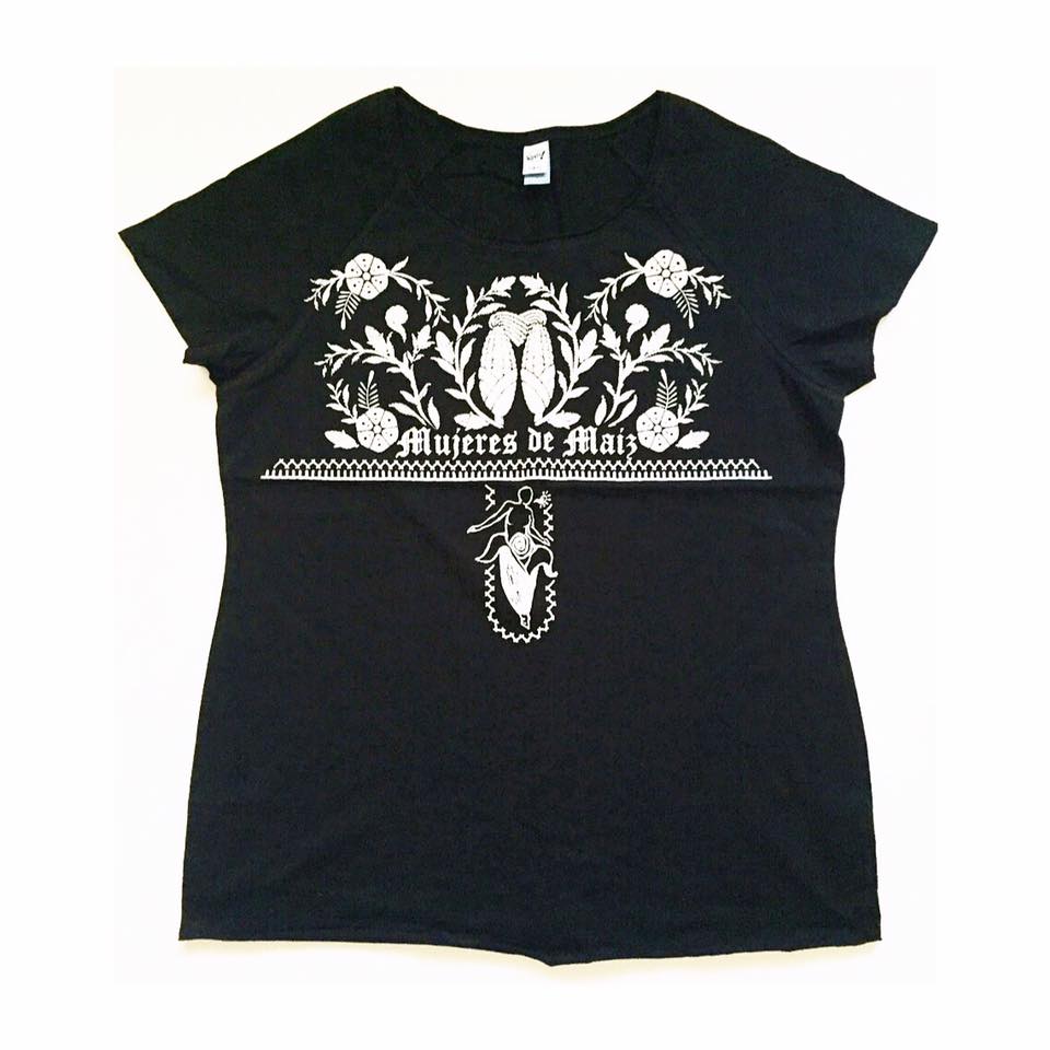 Mujeres de Maiz Bordado Blusa