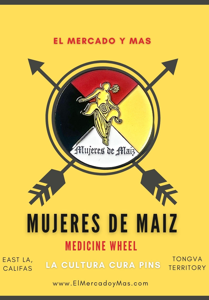 Mujeres de Maiz 4d Enamel Pin