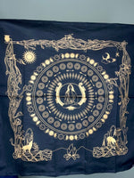 La Luna Calendar Altar Cloth / Bandana